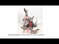 100% कॉटन सॉफ्ट प्लश खिलौना 23 सेमी ऑर्गेनिक सॉफ्ट ग्रे बियर खिलौना पृथ्वी के अनुकूल