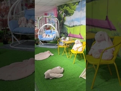 गले लगाने योग्य पशु खिलौने हिरण क्रिसमस कडली खिलौना क्रिसमस स्क्विशमैलो हिरण